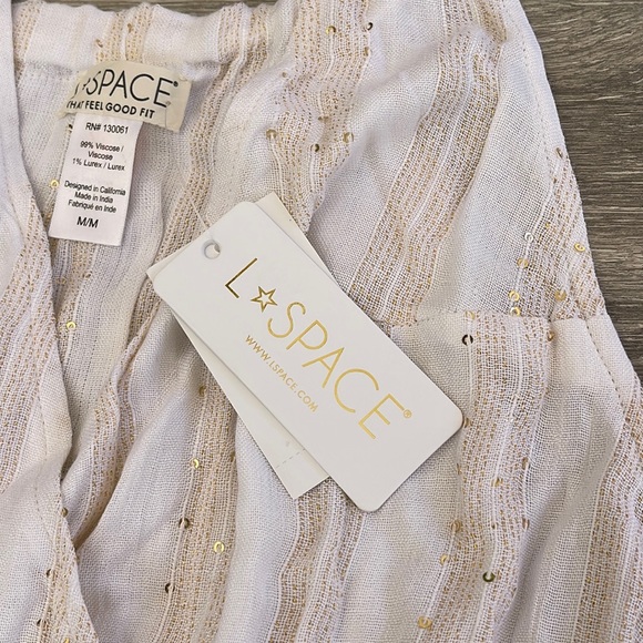 L*Space Kenzie Cover Up, magic hour cream - Picture 8 of 8